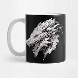 Mecha Tier Tiger Wolf Fuchs Cyborg Wildschwein Mug